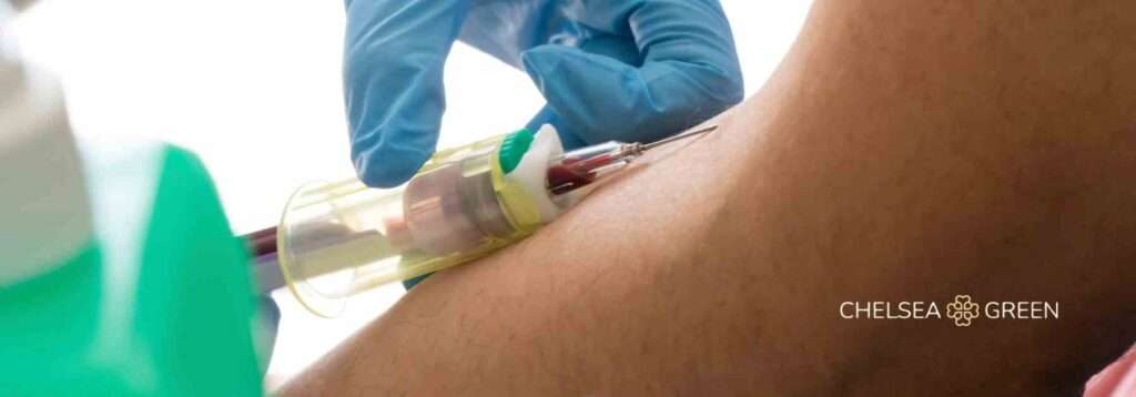 Blood test cannulae