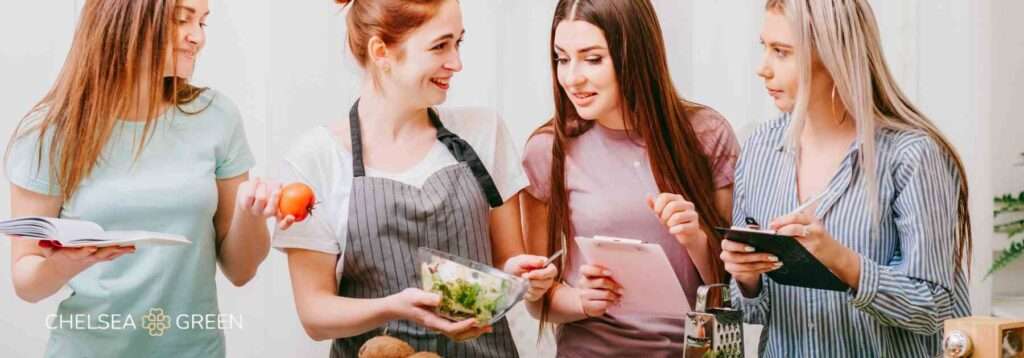 Women healthy cooking for weight loss