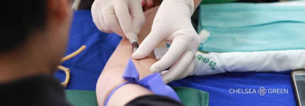 Private blood test