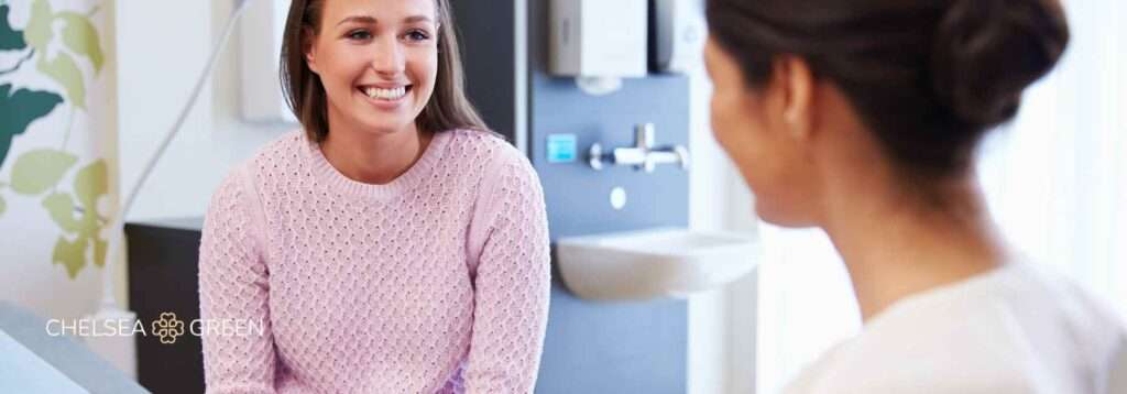 Happy, healthy patient 