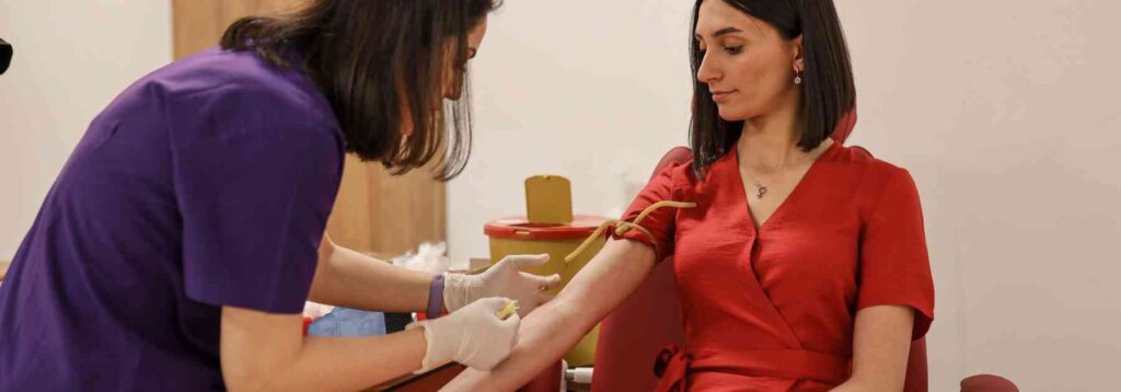 Breast cancer recurrence blood test in London