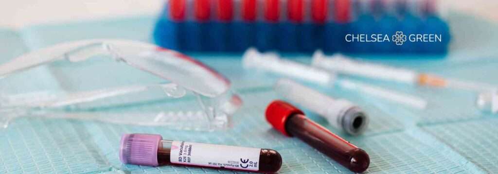 Private blood testing tubes