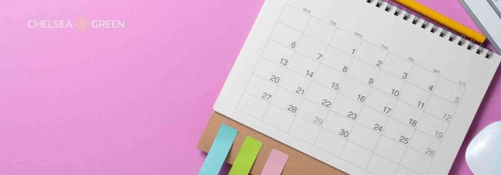 Weight loss dose planning on a calendar