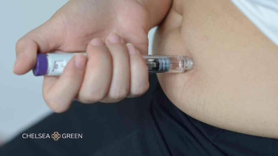 Safely injecting a weight loss medication