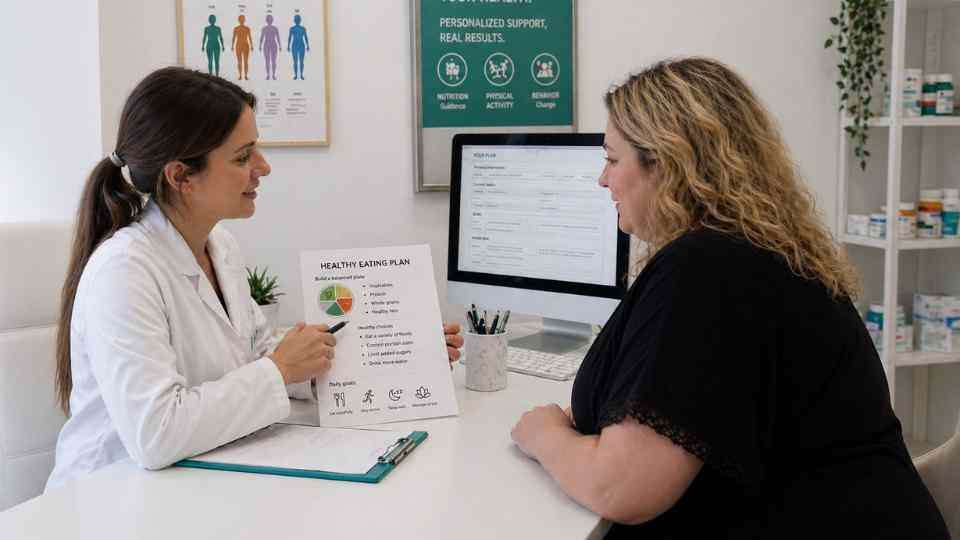 Private weight loss consultation