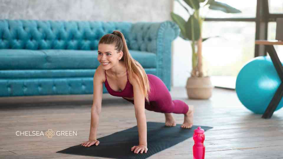Woman enjoying exercise to support weight management